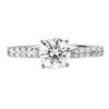 Picture of Solitaire Semi-Mount Diamond Ring | Diamond Engagement Rings