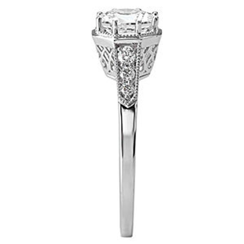 Picture of Vintage Semi-Mount Diamond Ring 3 | Diamond Engagement Rings