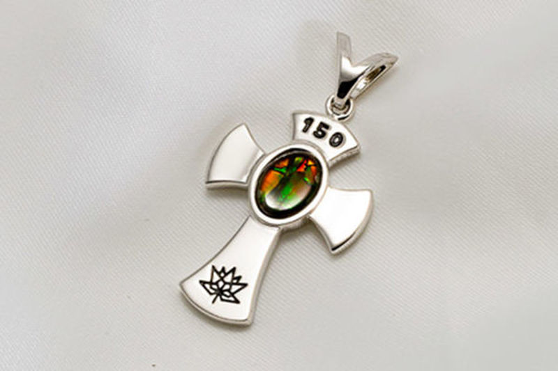 Picture of Canada 150 Official Silver Cross