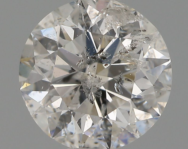 Picture of 0.7 carats ROUND IGI certified Loose diamond, G Color | I1 clarity | EX cut