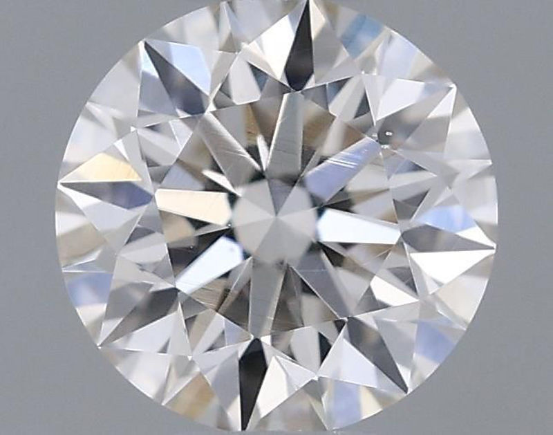 Picture of 0.34 carats ROUND IGI certified Loose diamond, H Color | VS1 clarity | EX cut