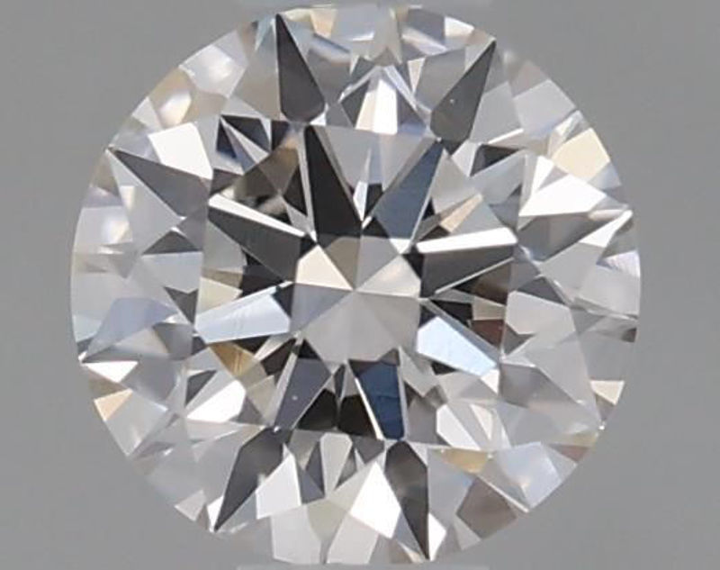 Picture of 0.33 carats ROUND IGI certified Loose diamond, H Color | VS1 clarity | EX cut