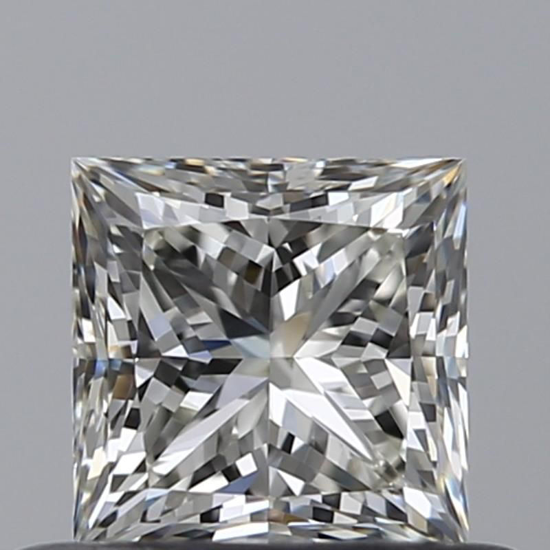 Picture of 0.5 carats PRINCESS GIA certified Loose diamond, J Color | VVS1 clarity