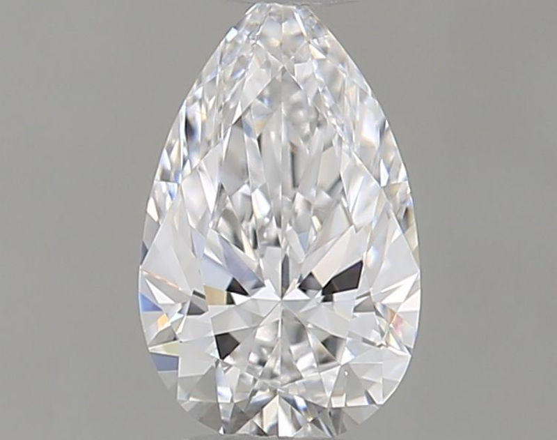 Picture of 0.4 carats PEAR GIA certified Loose diamond, D Color | VVS1 clarity