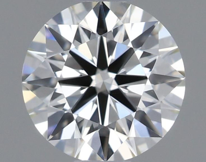 Picture of 0.52 carats ROUND IGI certified Loose diamond, H Color | VS1 clarity | EX cut