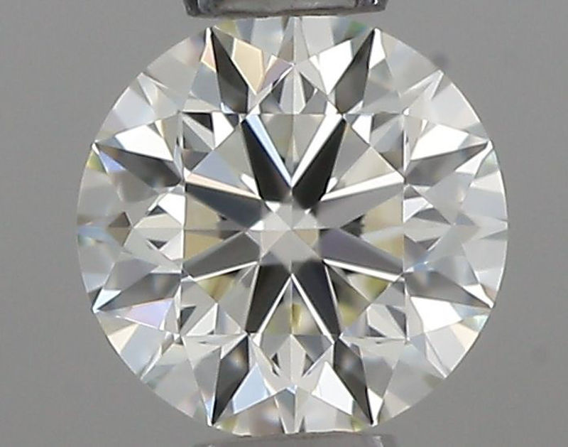 Picture of 0.33 carats ROUND IGI certified Loose diamond, K Color | IF clarity | EX cut