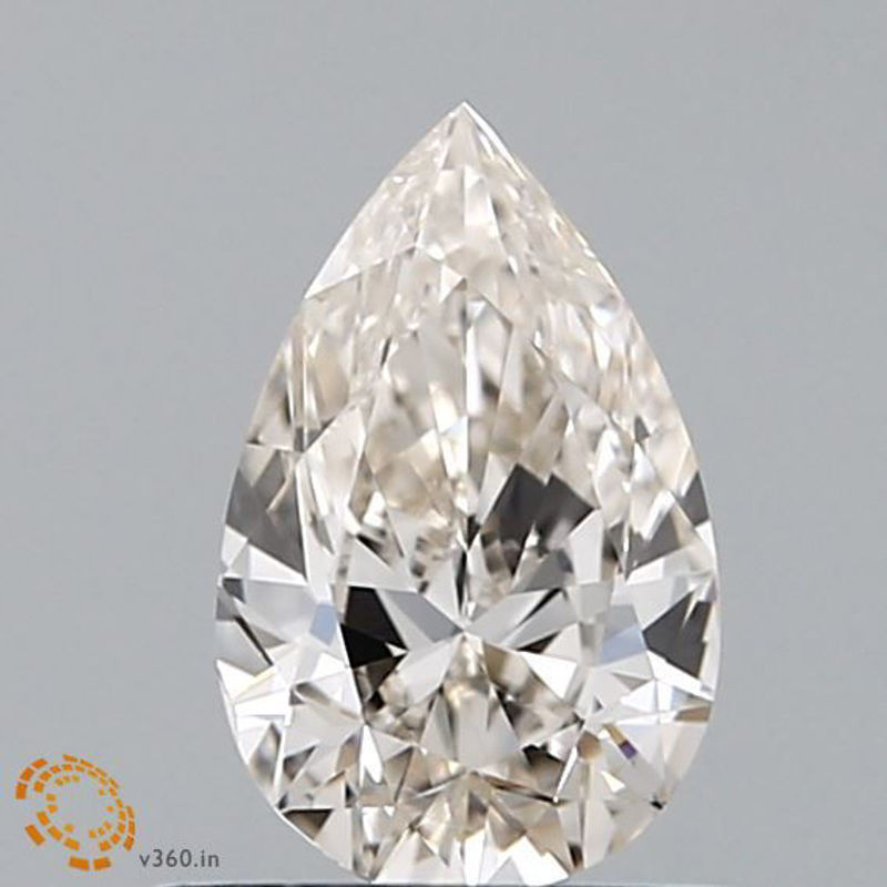 Picture of 0.7 carats PEAR GIA certified Loose diamond, L Color | SI2 clarity