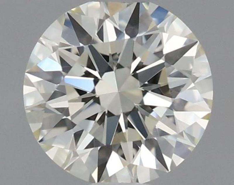 Picture of 0.42 carats ROUND IGI certified Loose diamond, L Color | IF clarity | EX cut