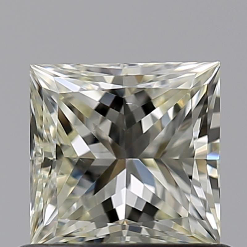 Picture of 0.7 carats PRINCESS GIA certified Loose diamond, L Color | VS1 clarity | GD cut