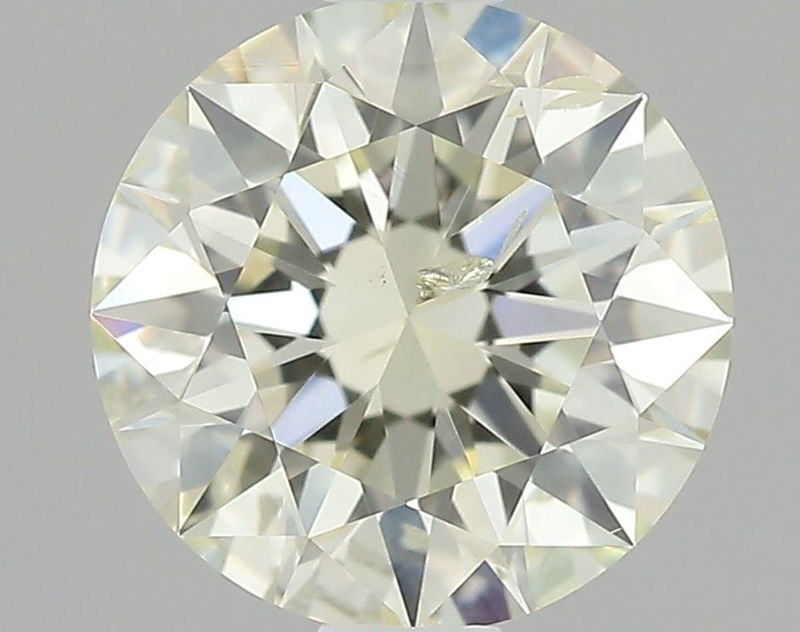 Picture of 1.01 carats ROUND IGI certified Loose diamond, N Color | SI2 clarity | EX cut