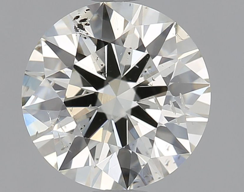 Picture of 1.5 carats ROUND GIA certified Loose diamond, K Color | I1 clarity | EX cut