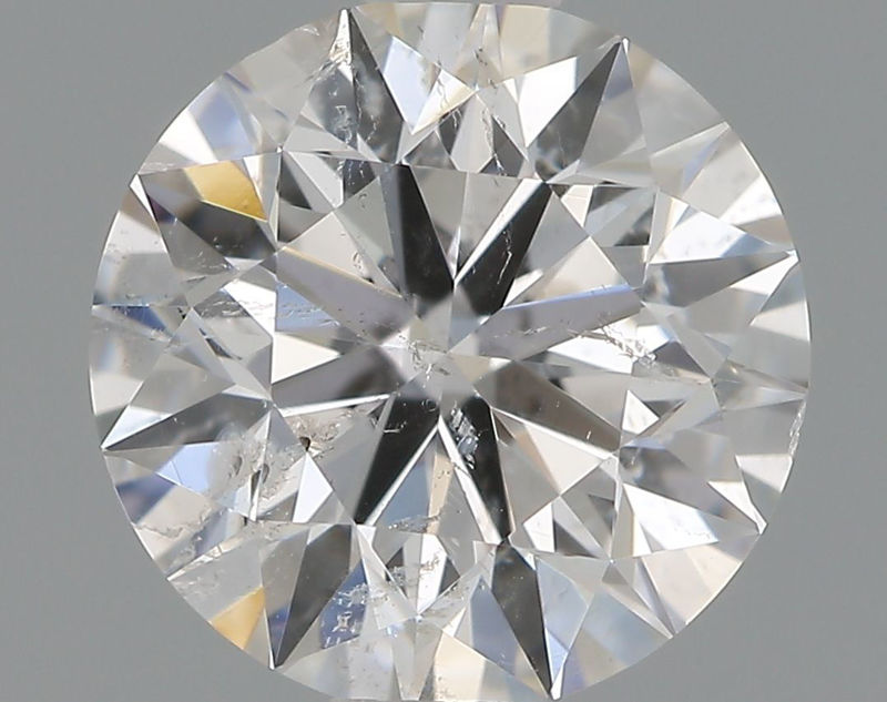 Picture of 0.9 carats ROUND GIA certified Loose diamond, E Color | I1 clarity | VG cut