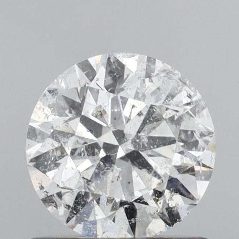 Picture of 0.7 carats ROUND IGI certified Loose diamond, E Color | I1 clarity | EX cut