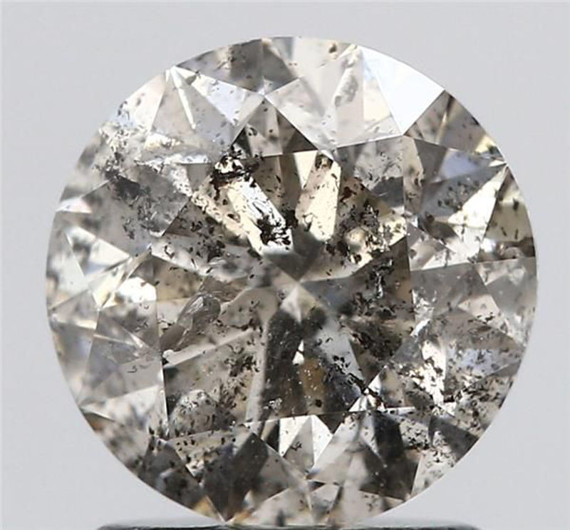 Picture of 1.51 carats ROUND IGI certified Loose diamond, J Color | I1 clarity | VG cut