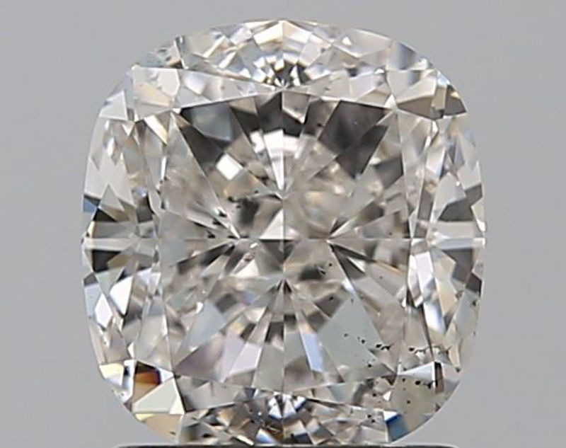 Picture of 1.6 carats CUSHION BRILLIANT GIA certified Loose diamond, H Color | SI2 clarity | EX cut