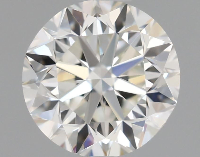 Picture of 0.7 carats ROUND GIA certified Loose diamond, I Color | VVS2 clarity | GD cut