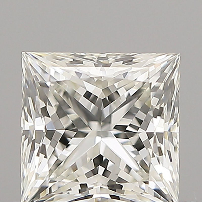 Picture of 0.61 carats PRINCESS GIA certified Loose diamond, J Color | VVS1 clarity