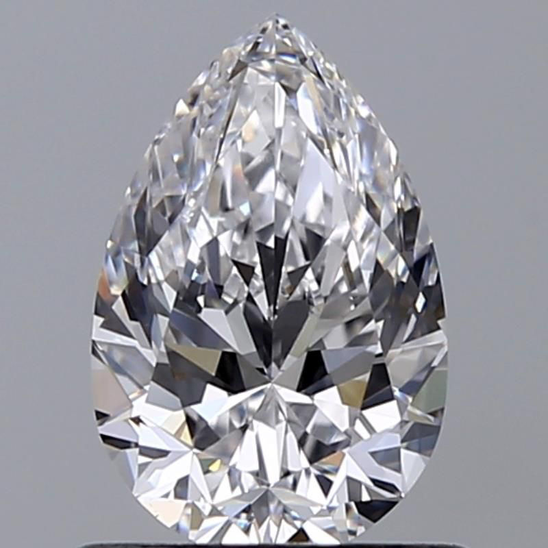 Picture of 0.76 carats PEAR GIA certified Loose diamond, D Color | VS1 clarity | GD cut