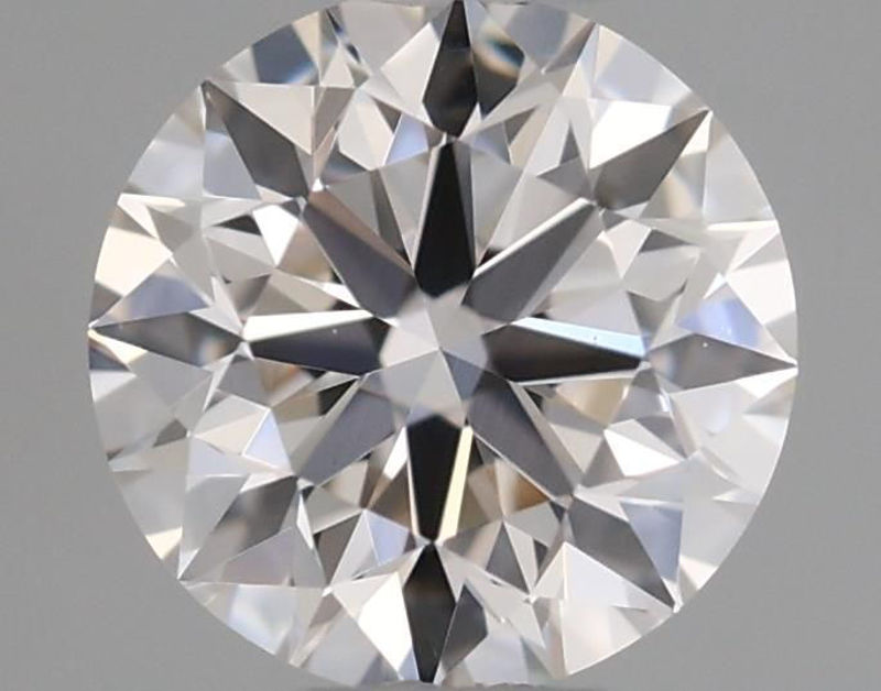 Picture of 0.36 carats ROUND IGI certified Loose diamond, H Color | VVS2 clarity | EX cut