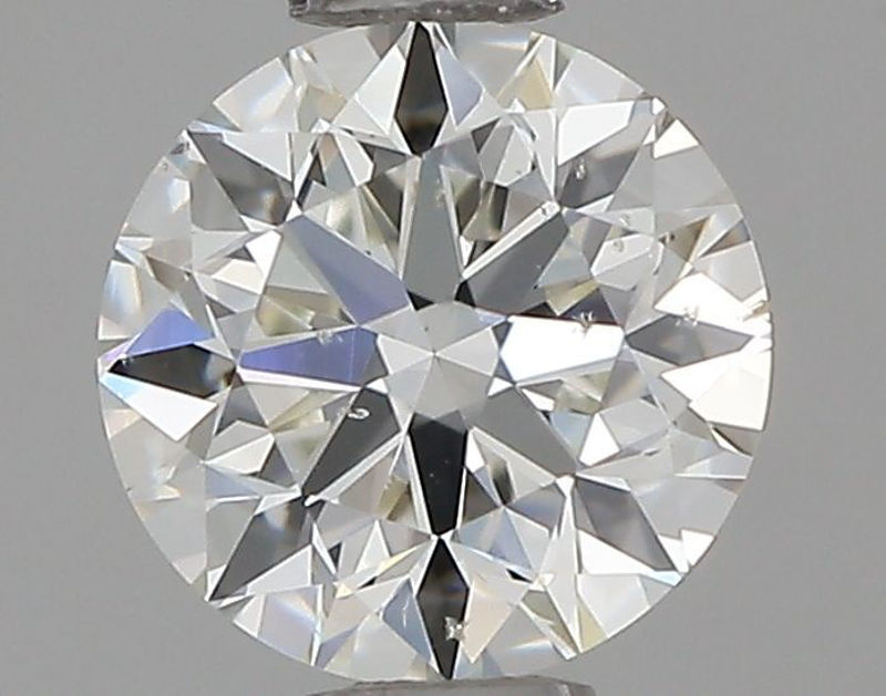 Picture of 0.57 carats ROUND IGI certified Loose diamond, H Color | SI1 clarity | EX cut