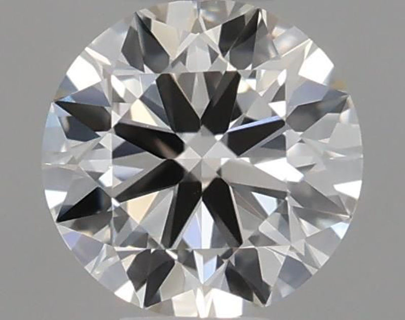 Picture of 0.3 carats ROUND IGI certified Loose diamond, H Color | VVS2 clarity | EX cut