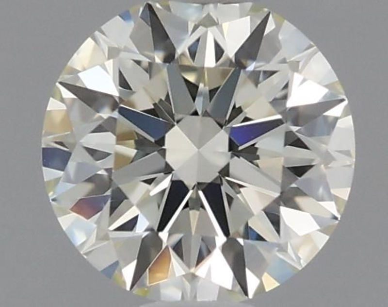 Picture of 0.42 carats ROUND IGI certified Loose diamond, L Color | IF clarity | EX cut