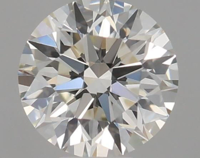 Picture of 0.31 carats ROUND IGI certified Loose diamond, H Color | VVS2 clarity | EX cut