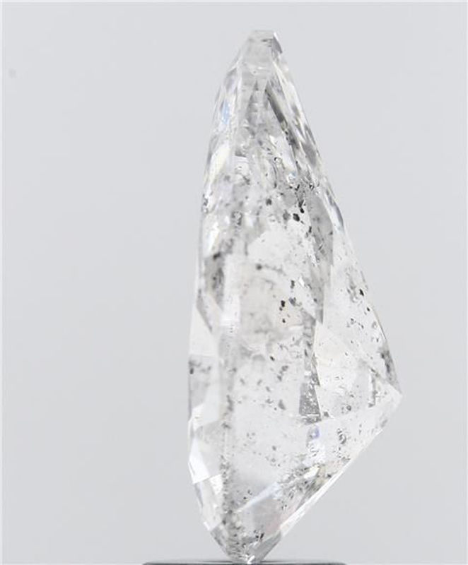 Picture of 4.29 carats PEAR HRD certified Loose diamond, E Color | I1 clarity