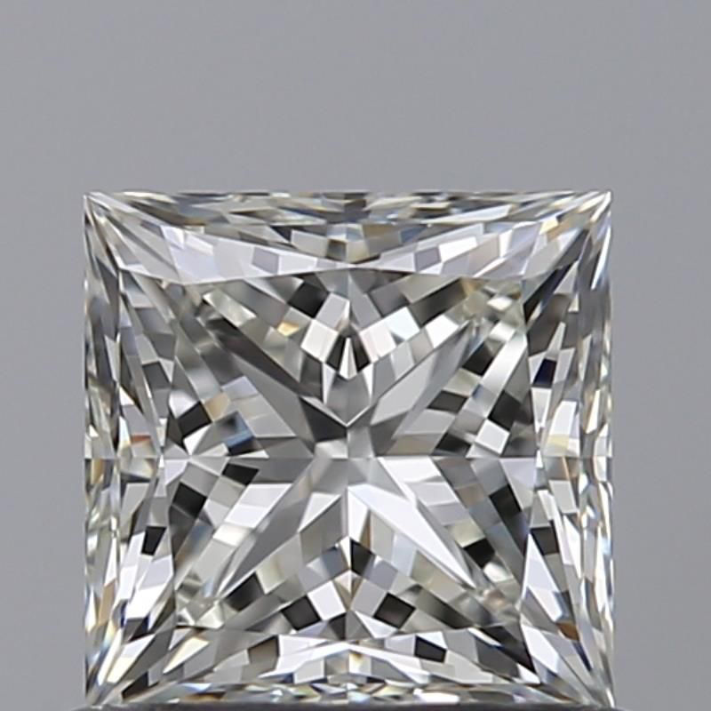 Picture of 0.8 carats PRINCESS GIA certified Loose diamond, J Color | VVS2 clarity