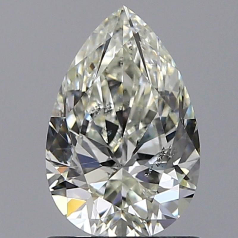 Picture of 1 carats PEAR GIA certified Loose diamond, J Color | SI2 clarity