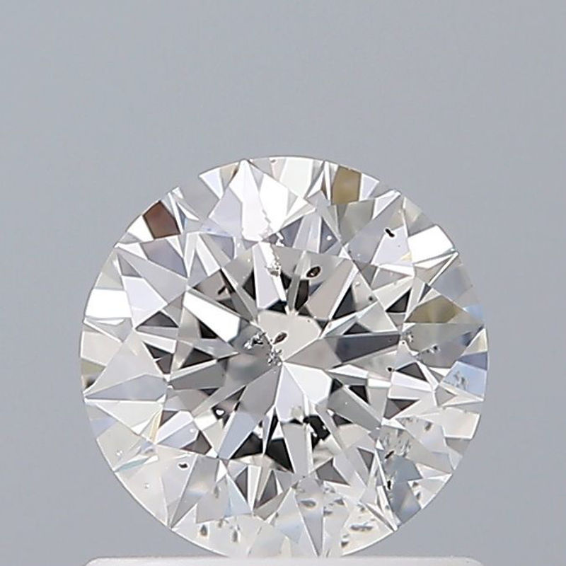 Picture of 0.72 carats ROUND GIA certified Loose diamond, E Color | SI2 clarity | EX cut