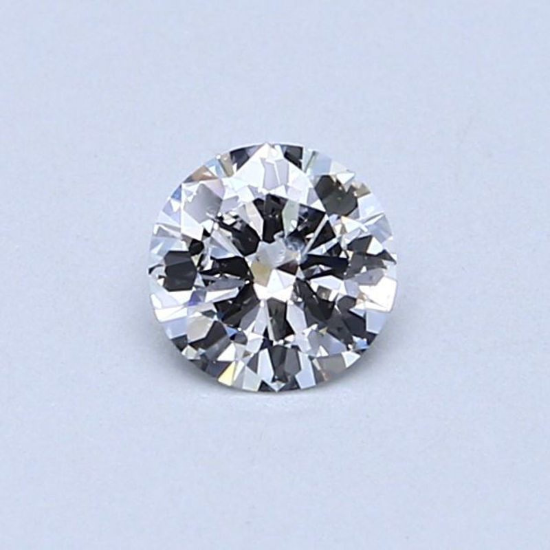 Picture of 0.36 carats ROUND EGL certified Loose diamond, D Color | SI1 clarity | GD cut