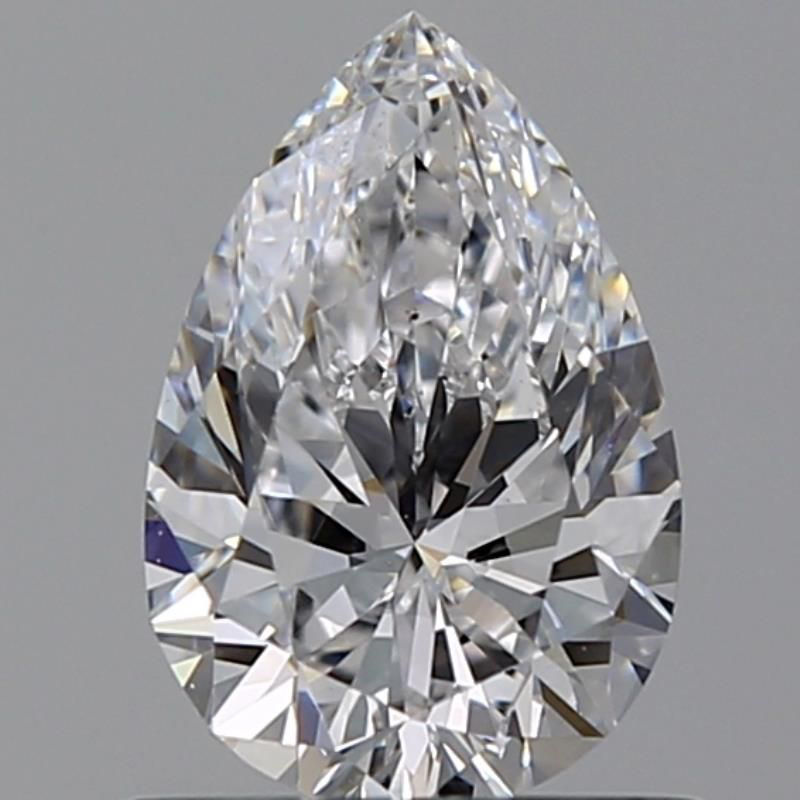 Picture of 0.7 carats PEAR GIA certified Loose diamond, D Color | VS2 clarity | GD cut