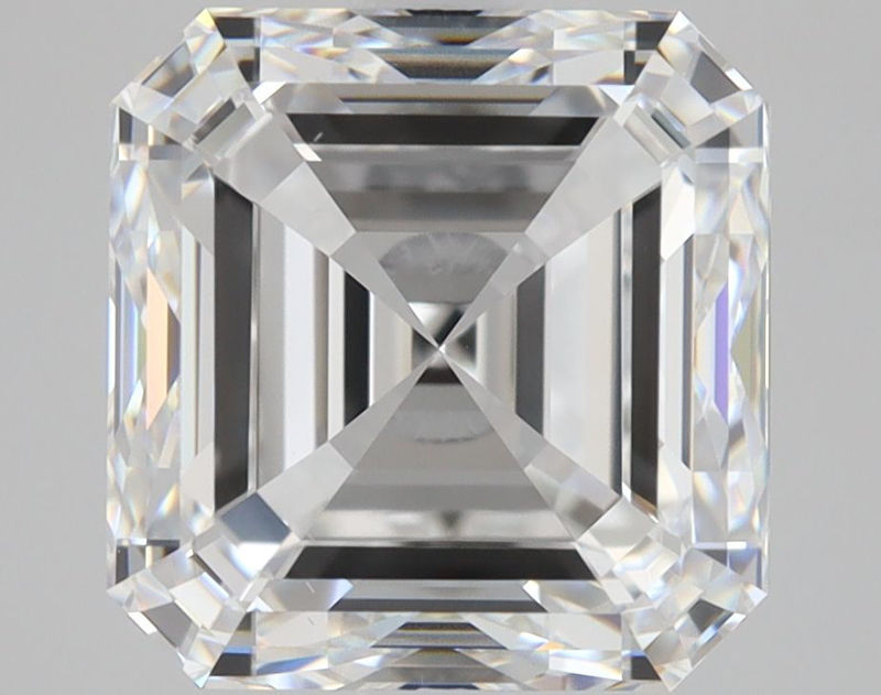 Picture of 2.5 carats ASSCHER GIA certified Loose diamond, E Color | VS1 clarity | VG cut