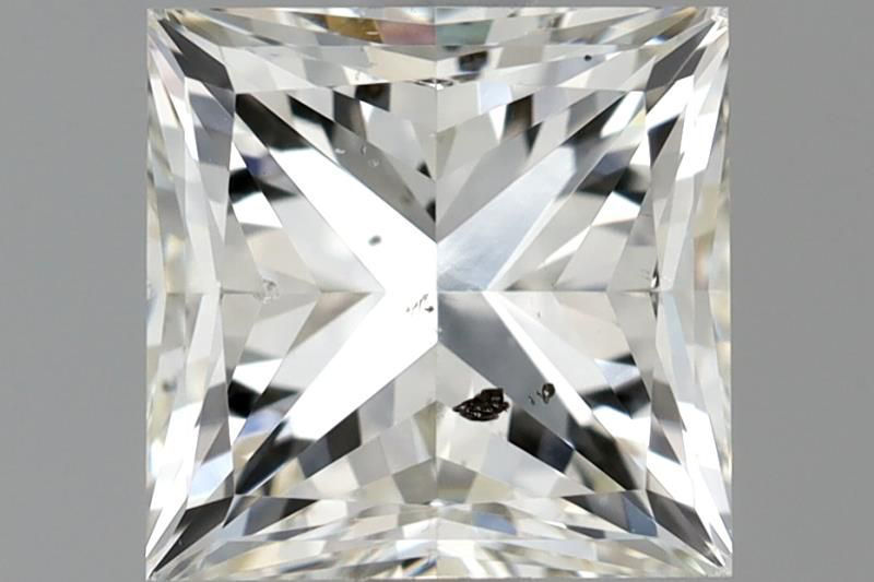 Picture of 1.5 carats PRINCESS GIA certified Loose diamond, J Color | SI1 clarity | GD cut