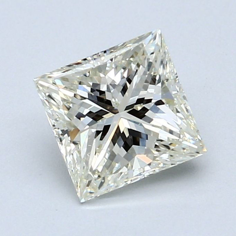 Picture of 1.71 carats PRINCESS EGL certified Loose diamond, H Color | VVS2 clarity