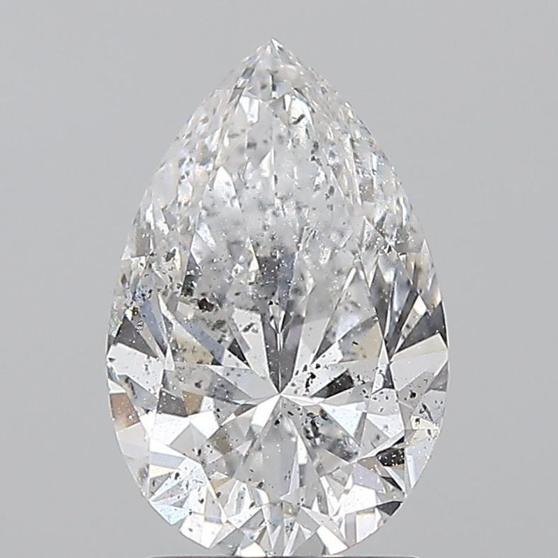 Picture of 1.7 carats PEAR HRD certified Loose diamond, E Color | SI2 clarity