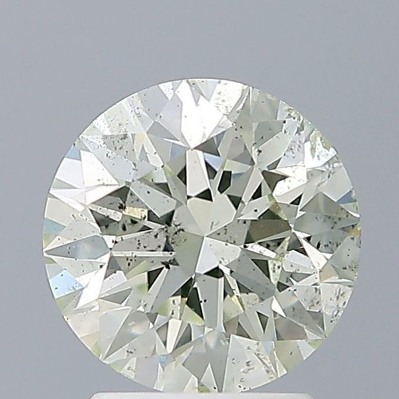 Picture of 2.02 carats ROUND IGI certified Loose diamond, I Color | SI2 clarity | EX cut