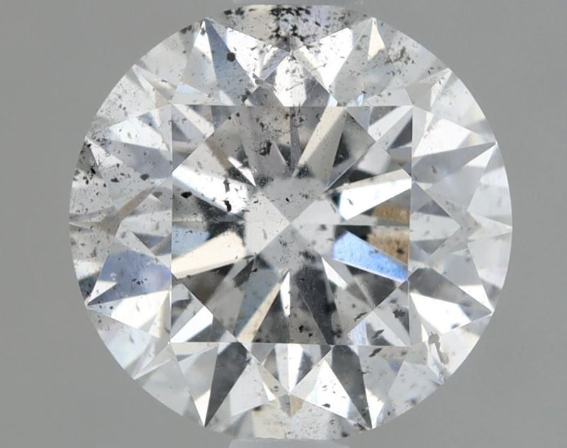 Picture of 1.02 carats ROUND IGI certified Loose diamond, F Color | SI2 clarity | EX cut