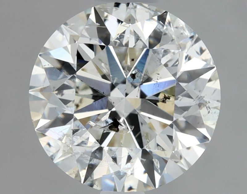 Picture of 1.65 carats ROUND IGI certified Loose diamond, H Color | I1 clarity | EX cut