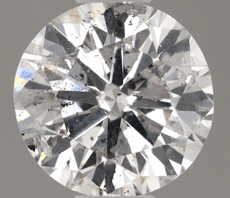 Picture of 0.34 carats ROUND Loose diamond, G Color | I1 clarity | GD cut