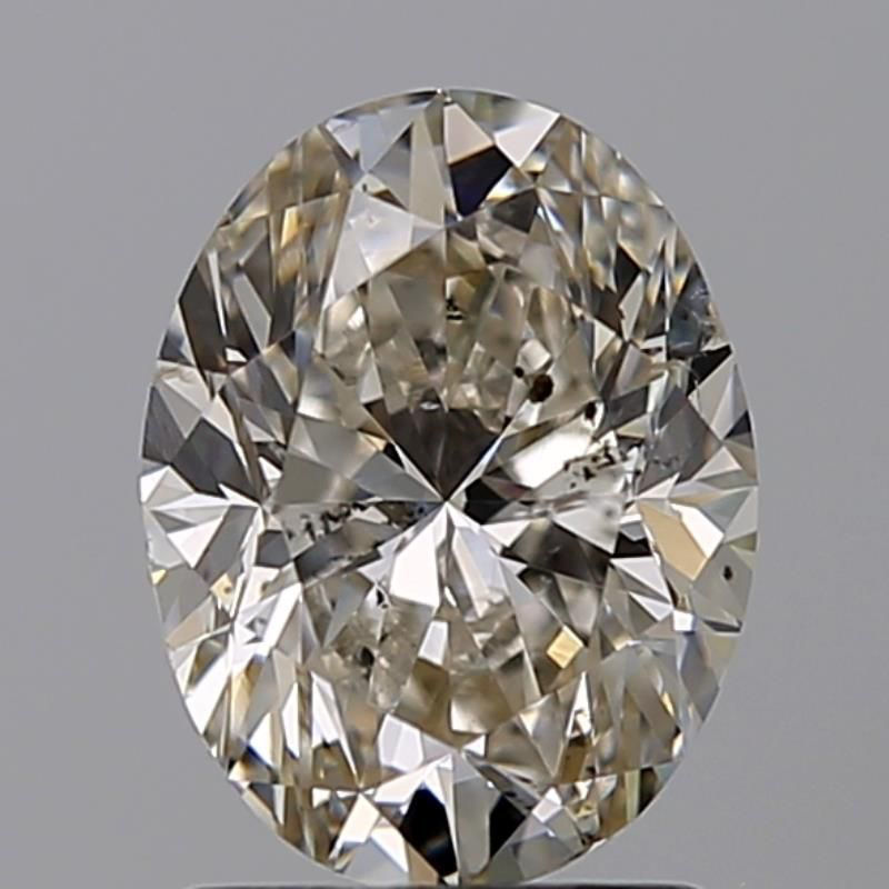 Picture of 1.5 carats OVAL GIA certified Loose diamond, J Color | SI2 clarity | GD cut