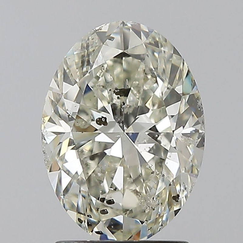 Picture of 2.02 carats OVAL HRD certified Loose diamond, J Color | SI2 clarity