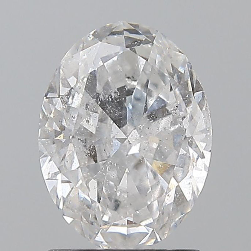 Picture of 1.5 carats OVAL HRD certified Loose diamond, D Color | SI2 clarity