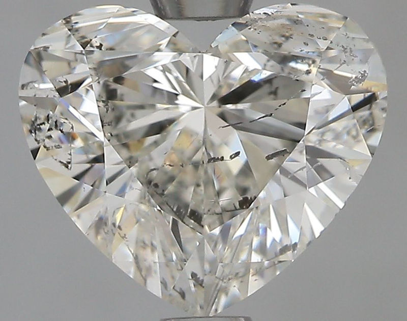 Picture of 2.07 carats HEART HRD certified Loose diamond, H Color | SI2 clarity