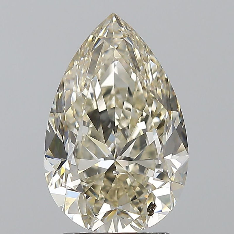 Picture of 3.01 carats PEAR HRD certified Loose diamond, J Color | SI2 clarity