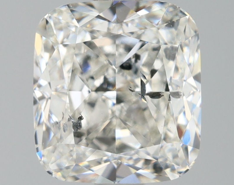 Picture of 1.56 carats CUSHION BRILLIANT HRD certified Loose diamond, F Color | SI2 clarity