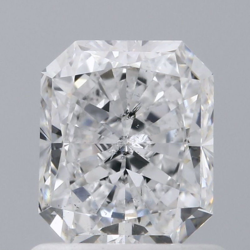 Picture of 0.96 carats RADIANT IGI certified Loose diamond, E Color | I1 clarity | VG cut