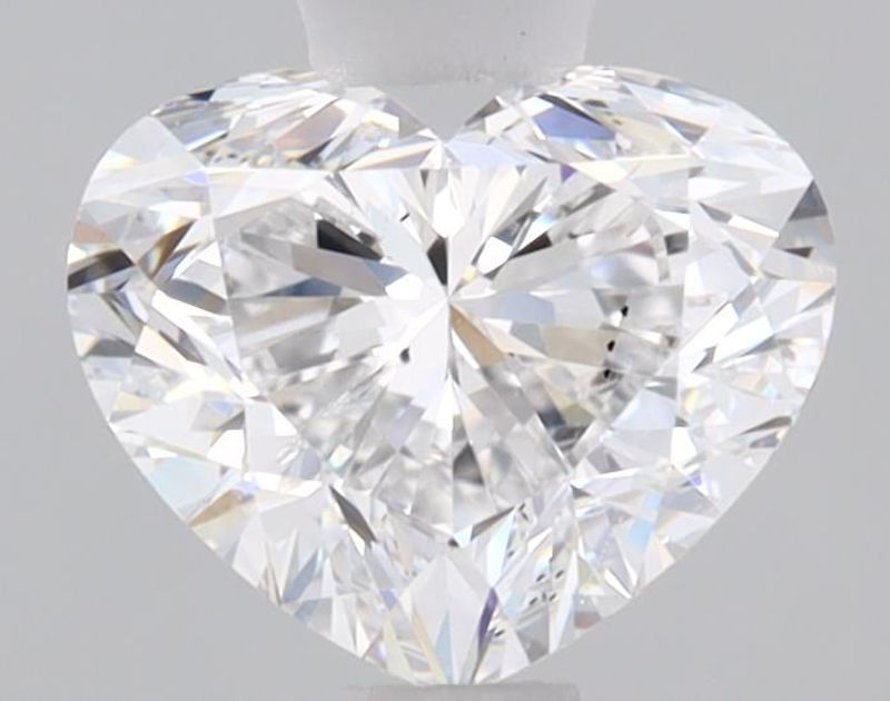 Picture of 0.91 carats HEART GIA certified Loose diamond, D Color | SI2 clarity