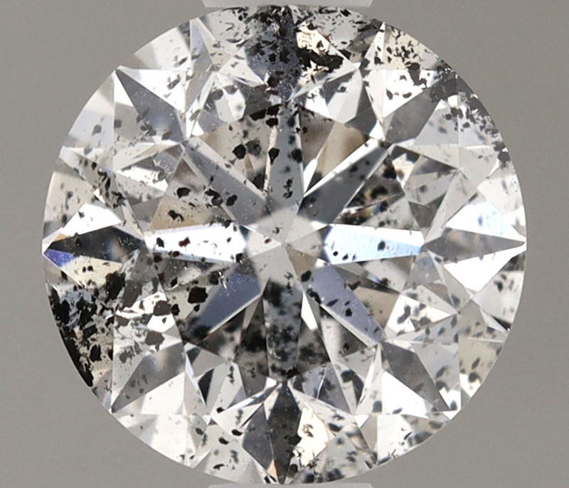 Picture of 0.51 carats ROUND Loose diamond, F Color | I2 clarity | GD cut